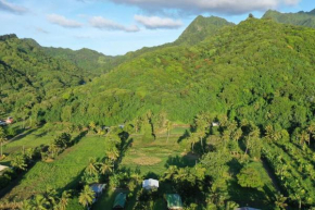 10mins to Muri Beach, Mana Mountain View Retreat, Tropical Private Home